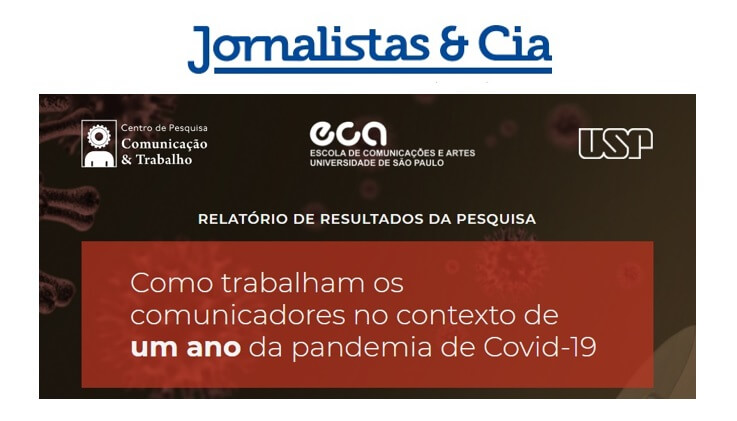Site da pesquisa sobre a Covid-19 é destaque no J&Cia