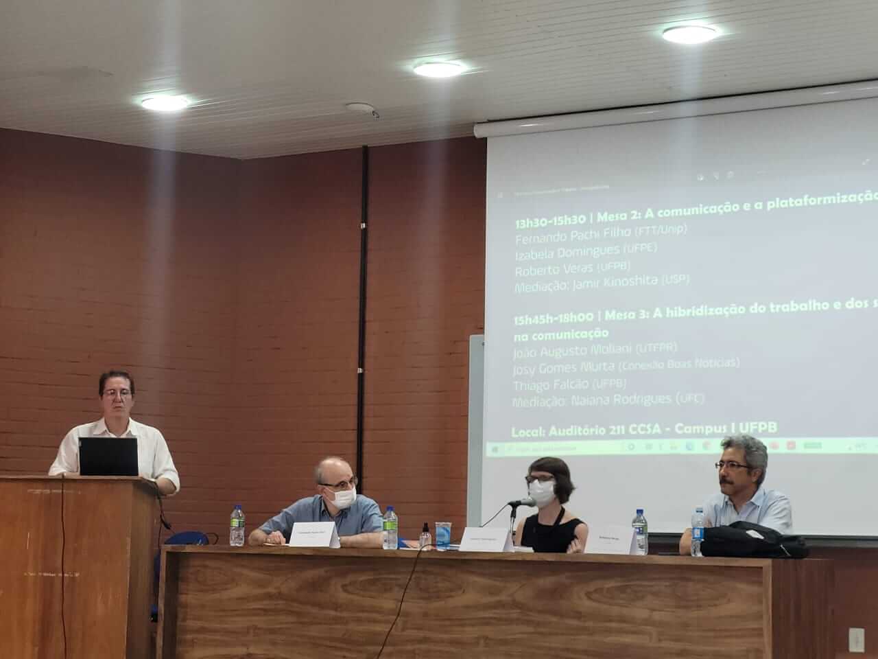 Plataformização é discutida na 2ª mesa do VII Fórum Comunicação e Trabalho