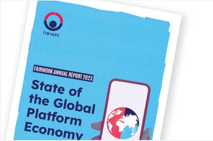 Novo Relatório Fairwork revela condições globais de trabalho por plataformas digitais em 2023