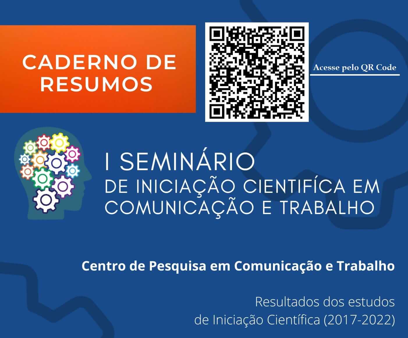 CPCT publica caderno de resumos do Seminário de Iniciação Científica