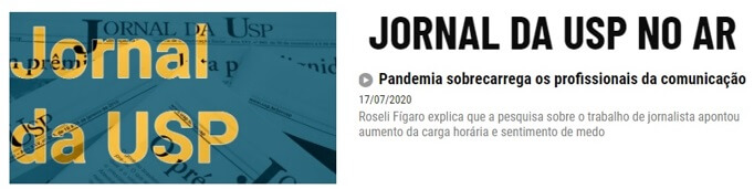 Rádio USP apresenta resultados da pesquisa sobre a Covid-19